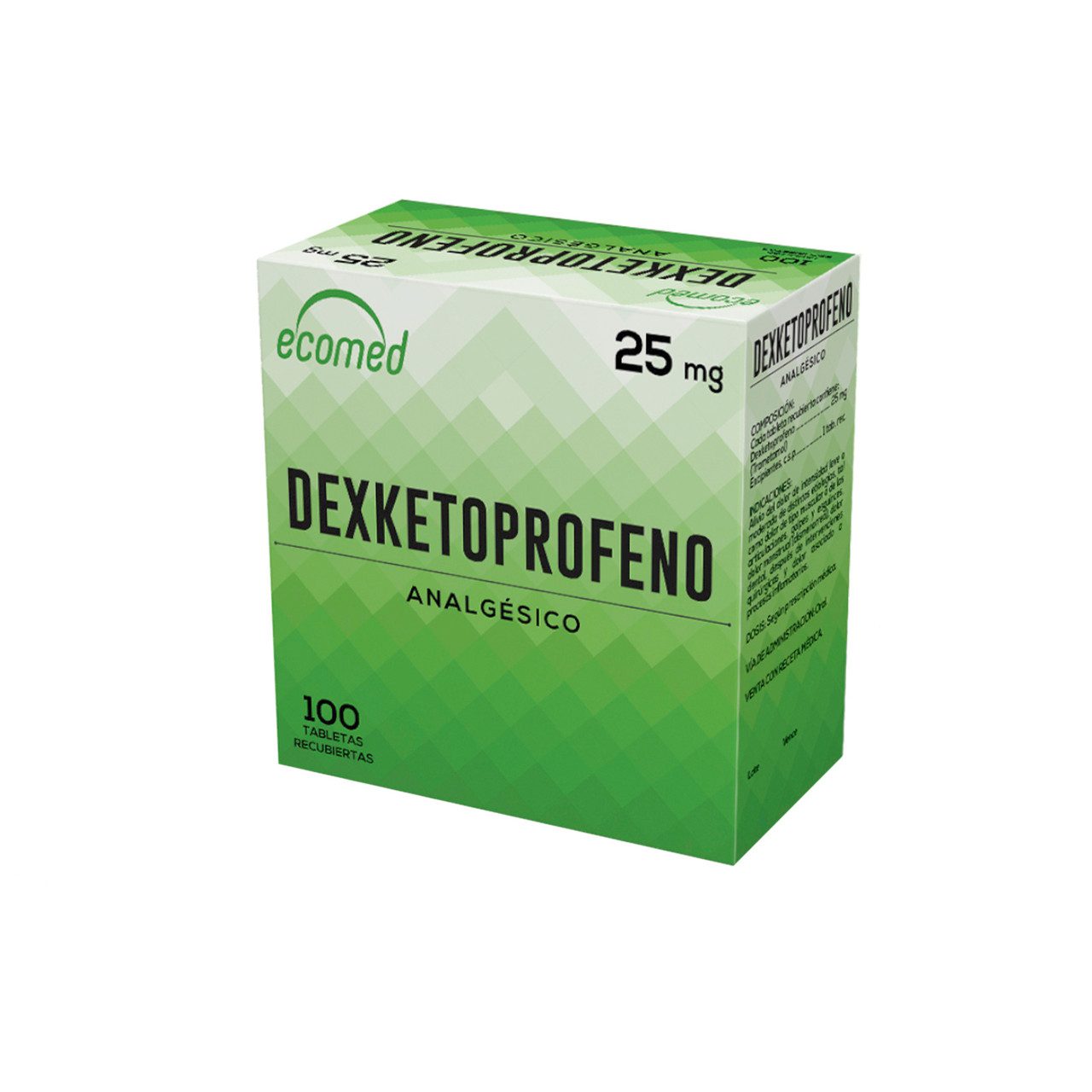 Dexketoprofeno Ecomed Mg X Tabs Farmacia La Buena