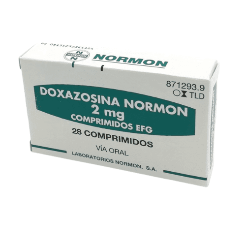 DOXAZOSINA NORMON 2MG CAJA X 28 TABS Farmacia La Buena