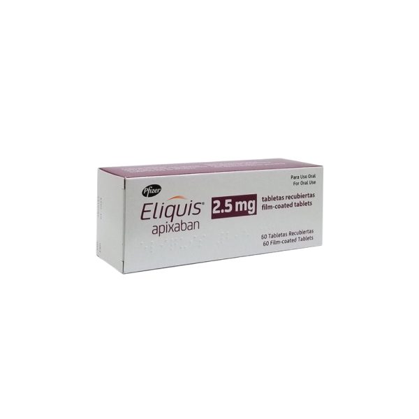 ELIQUIS 2 5MG X 60 TABS Farmacia La Buena