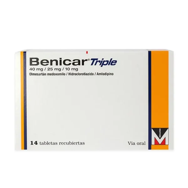 Benicar Triple 40mg25mg10mg 28 Comp Farmacia La Buena 