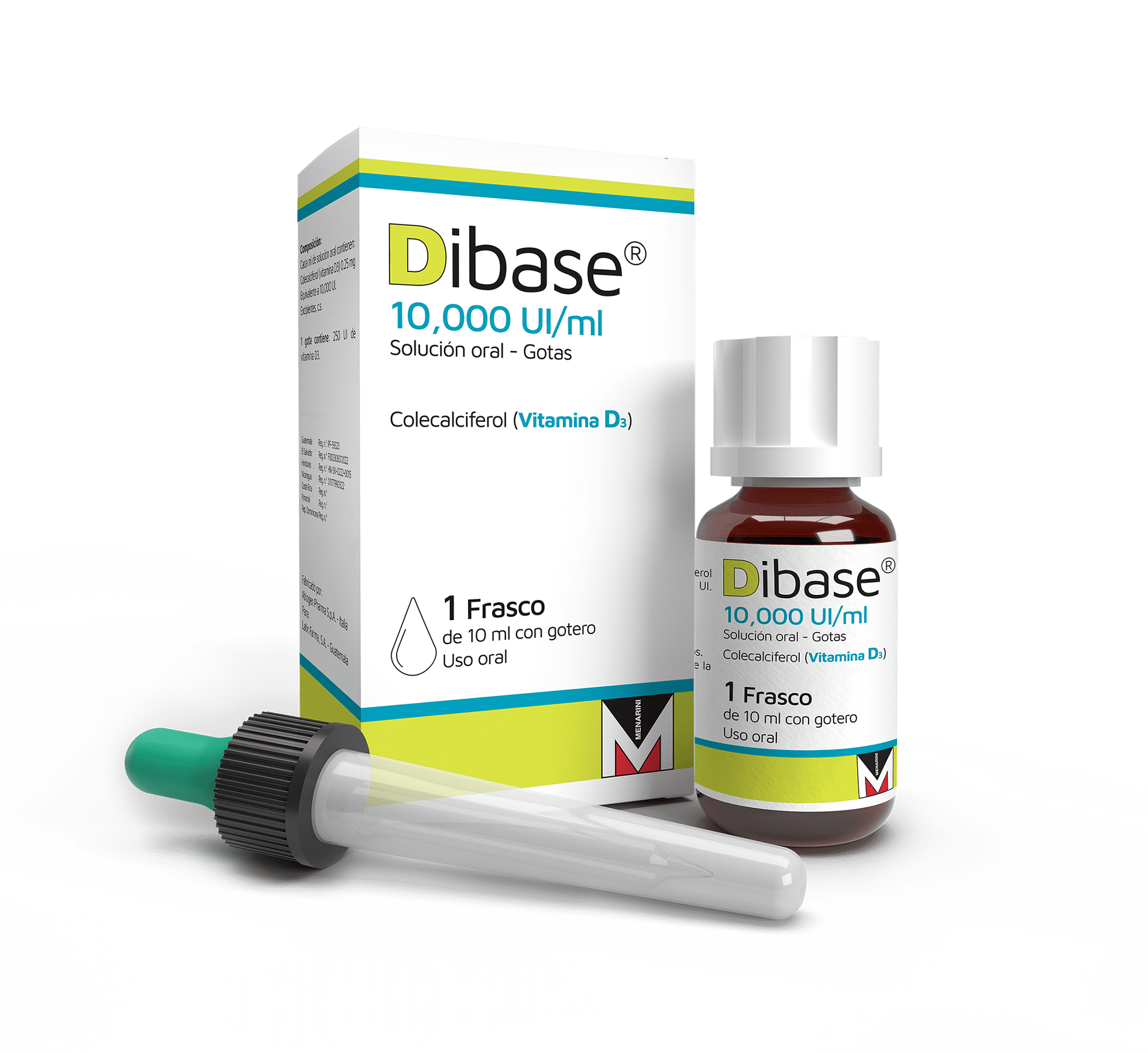 DIBASE 10,000UI/ML, FRASCO 10ML. Farmacia La Buena